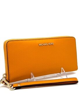 Michael Kors Large Continental Wallet Rad Orange